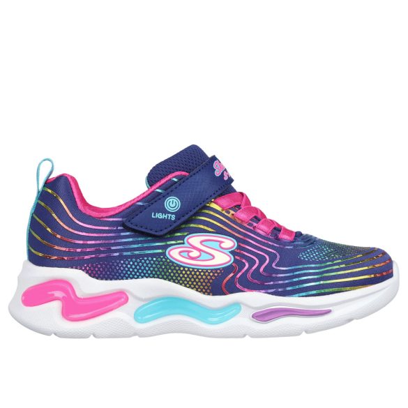 Skechers világító sportcipő 302338L NVMT-35