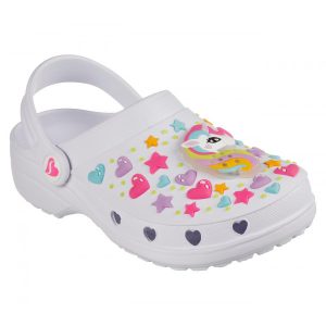 Skechers világítós gumipapucs 308016L_WHT-27