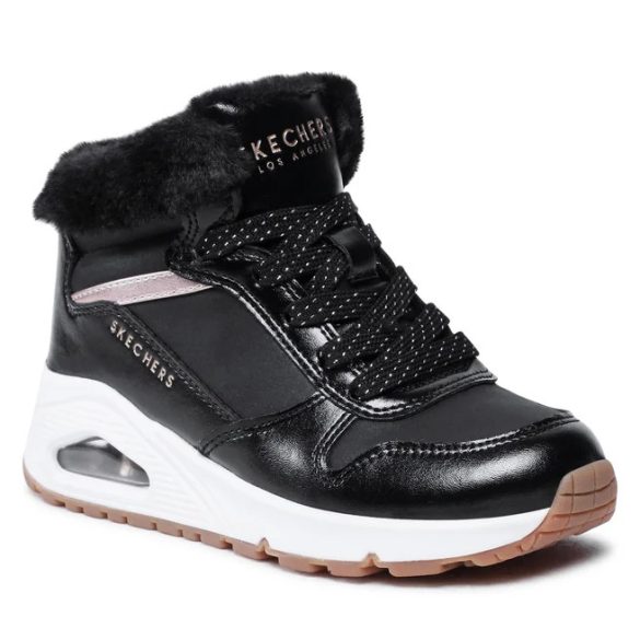Skechers bélelt Cozy on air cipő 310518L BKRG-29