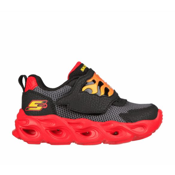 Skechers világító sportcipő 400104N BKRD-21