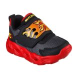 Skechers világító sportcipő 400104N BKRD-21