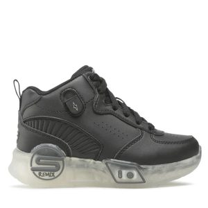 Skechers hangvezérelt világító cipő 400620L BLK-31