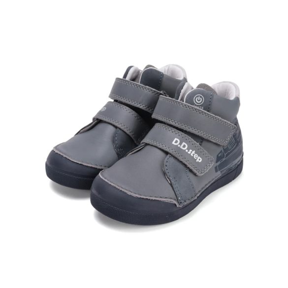 D.D.Step világító bőrcipő A068-52151-28