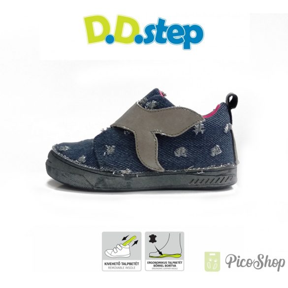 D.D.Step vászoncipő C040-460-33