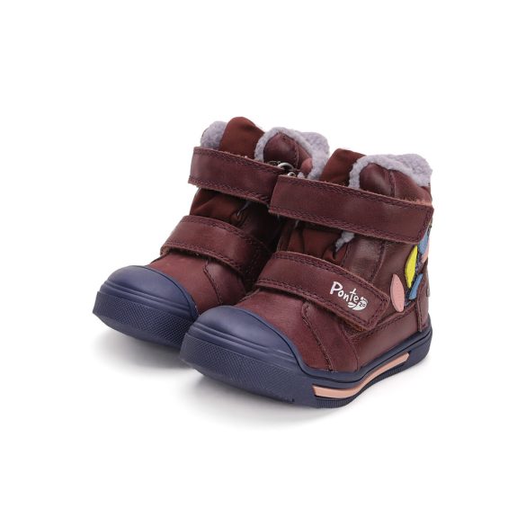 Ponte20 vízálló, bélelt szupinált bőrcsizma DA06-4-2850-31