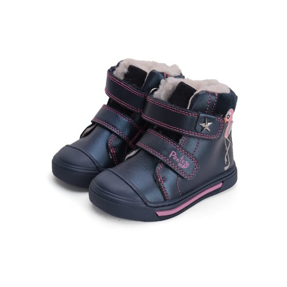 Ponte20 szupinált bélelt bőrcsizma DA07-4-2232C-22