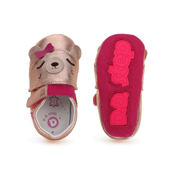 D.D.Step puhatalpú bőrcipő K1596-41768-L