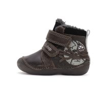   D.D.Step fluorezskáló talpú bélelt bőrcsizma W015-42249A-19
