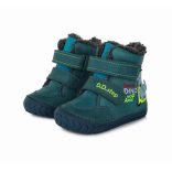 D.D.Step bélelt bőrcsizma W029-394B-19