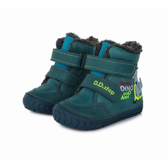 D.D.Step bélelt bőrcsizma W029-394B-19