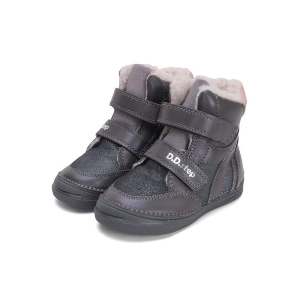 D.D.Step bélelt bőrcsizma W040-42380B-25