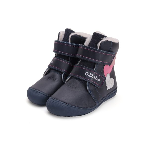 D.D.Step BAREFOOT bélelt bőrcsizma W063-42152-35