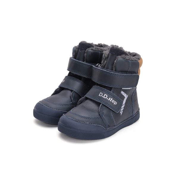 D.D.Step bélelt bőrcsizma W068-42921B-35