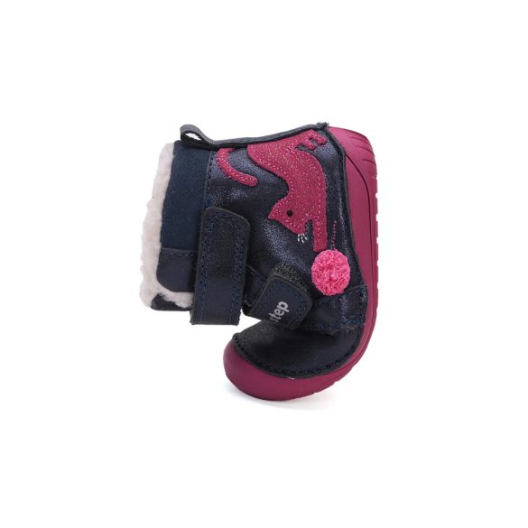 D.D.Step BAREFOOT bélelt bőrcsizma W070-42110A-22