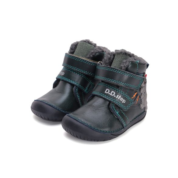 D.D.Step BAREFOOT bélelt bőrcsizma W070-42838A-21