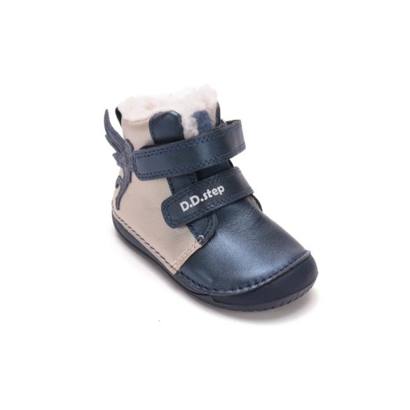 D.D.Step BAREFOOT bélelt bőrcsizma W070-62223-21