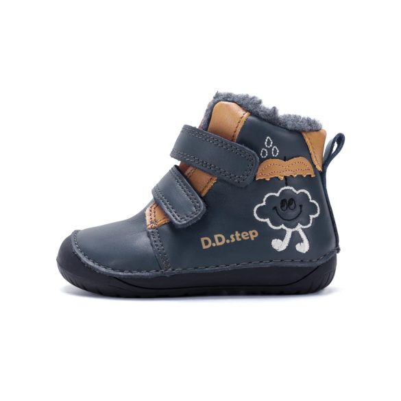 D.D.Step BAREFOOT bélelt bőrcsizma W070-62495B-22