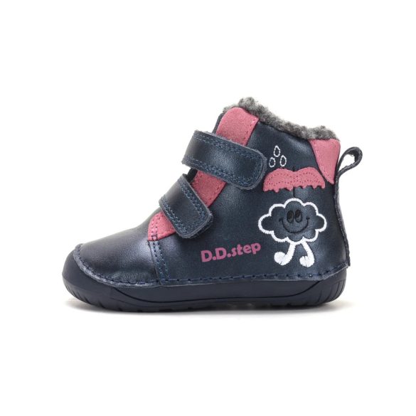 D.D.Step BAREFOOT bélelt bőrcsizma W070-62495D-21