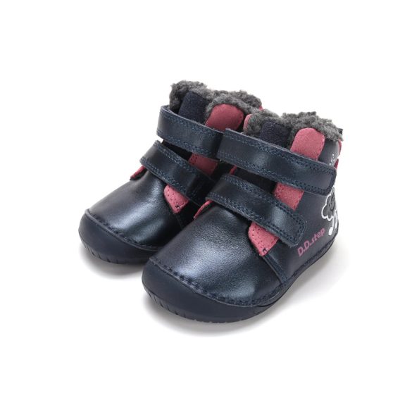 D.D.Step BAREFOOT bélelt bőrcsizma W070-62495D-24