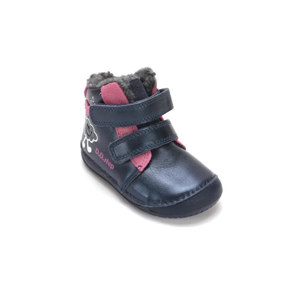 D.D.Step BAREFOOT bélelt bőrcsizma W070-62495D-24