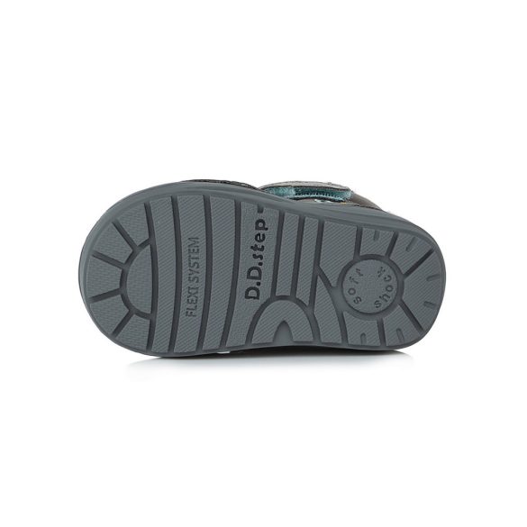 D.D.Step bélelt bőrcsizma W071-318B-20