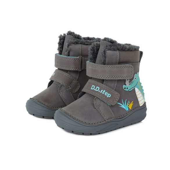D.D.Step bélelt bőrcsizma W071-318B-20