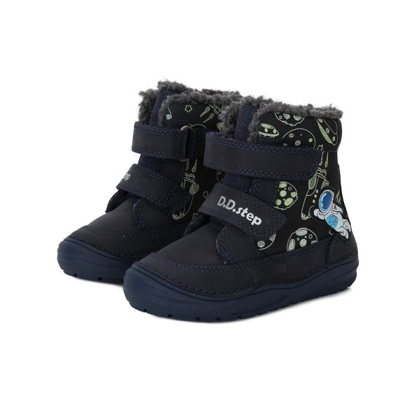 D.D.Step bélelt bőrcsizma W071-346-20