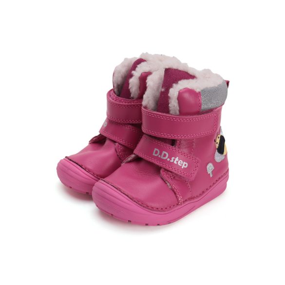 D.D.Step bélelt bőrcsizma W071-42233B-20