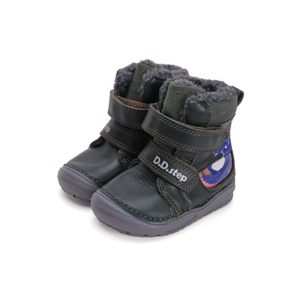 D.D.Step bélelt bőrcsizma W071-42421B-21
