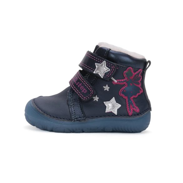 D.D.Step BAREFOOT bélelt bőrcsizma W073-42766-26