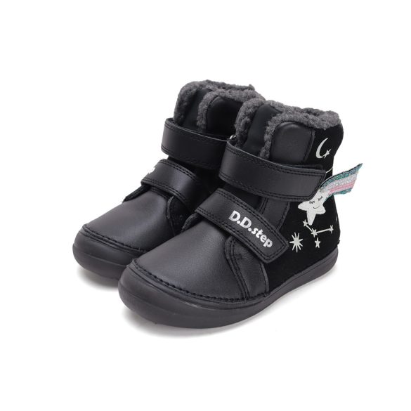D.D.Step fluoreszkáló talpú bélelt bőrcsizma W078-42604-37